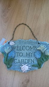 Brand New Garden Wall Sign