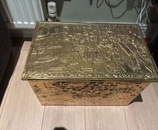 gold fireside box