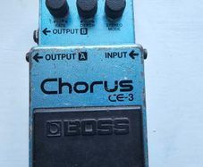 Boss CE-3 Chorus Pedal MIJ Black Label 1984