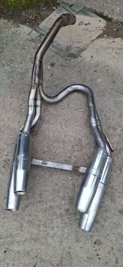kawasaki z750 Laser quad pipe exhaust