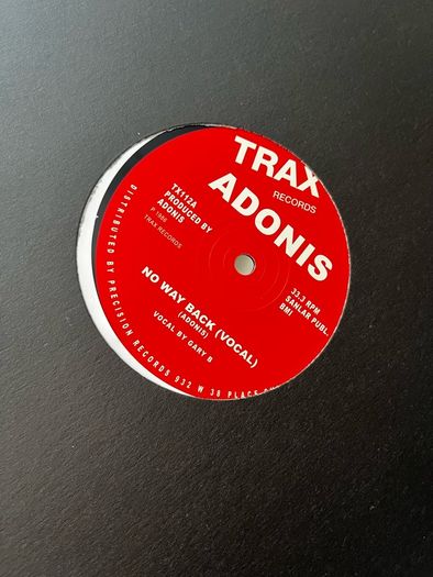 Adonis No way back 12" vinyl