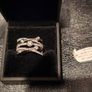 Adara 9ct White Gold 0.75ct Natural Diamond Ring Image 2