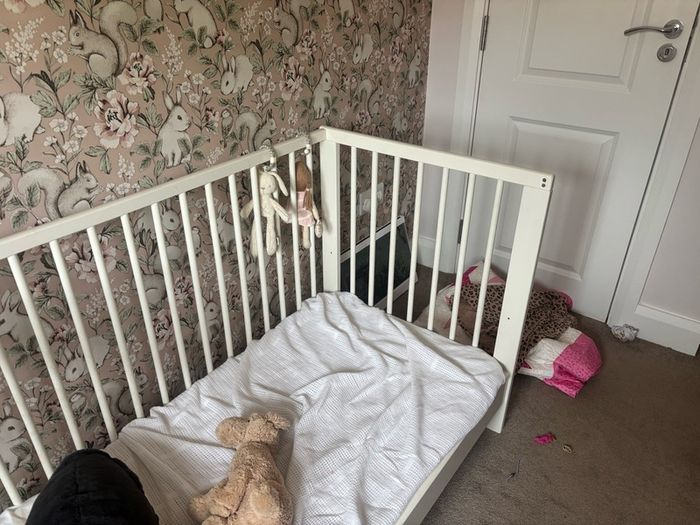Cot with matress