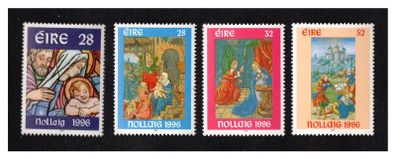 1996 Ireland Christmas Commemorative Stamps Mint Never Hinged (MNH)