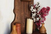 Rustic Floating Shelf Display piece