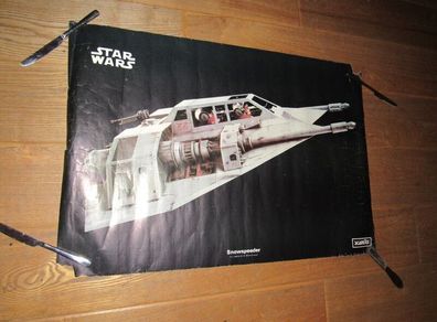 Star Wars Snow Speeder Scanlite Poster 1982