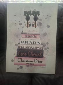 Luxury Iconic Fashion Canvas