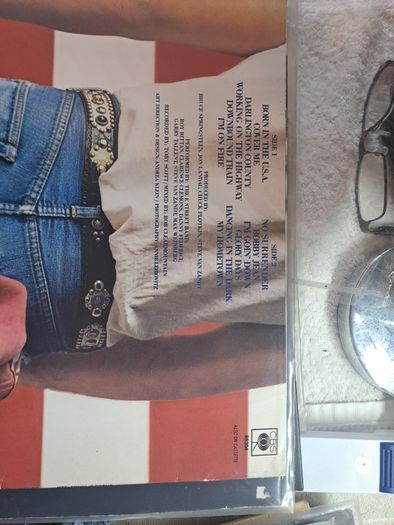 Irish pressing Bruce Springstein.Born in the USA