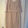 Stunning Jacques Vert dusty pink lace dress Image 2