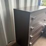 4 drawer Chest of Drawers- Dark Walnut Finish Image 2