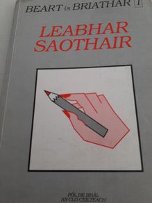 Vintage Gaeilge school book 1990