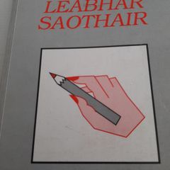 Vintage Gaeilge school book 1990