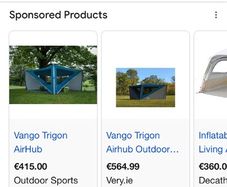 Vango trigon aurhub event shelter