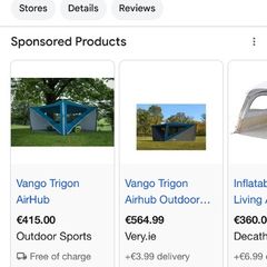 Vango trigon aurhub event shelter