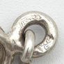 Vintage Double Rolo Interlocking Rings 800 Silver Bracelet Image 6