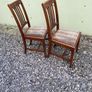 pair of antique chairs Image 3