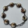 Sterling Silver Shiva Eye Shell Bracelet Image 3