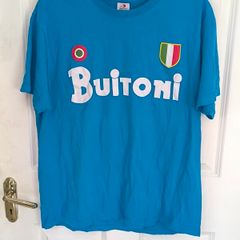 Rare maradona Napoli t shirt size XL