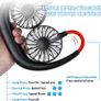 Portable Neck Fan Rechargeable, Personal Neck Fans Round Neck, Hanging Head Fan Neck Hands Free Cooling Hanging Personal Fan Wearable Usb Neckband Fan Outdoor Travel Holiday Essentials for Women Men (FREE POSTAGE) Image 3