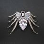 Spider Crystal Statement Brooch Pin Image 3