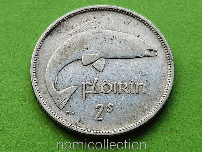 Ireland 1928 year Silver Florin.