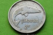 Ireland 1928 year Silver Florin.