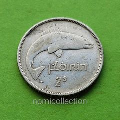 Ireland 1928 year Silver Florin.