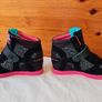 skechers hydee hytops plus 2  Size 4 eu 37 black sparkle in excellent condition Image 6