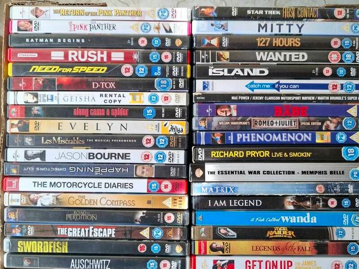 DVDS over 400 dvds for sale.