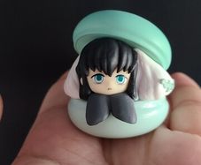 Demon Slayer Kimetsu No Yaiba Muichiro Tokito small figure macaron macaroon