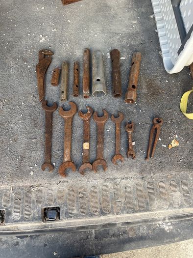 Collection of vintage spanners