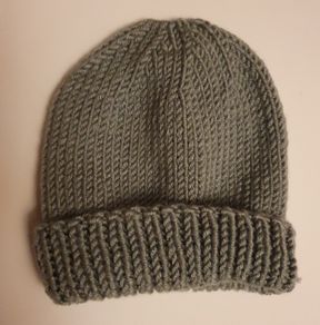 New - Size 3 - 9 Months - A Super Soft Hand Knitted Baby Hat