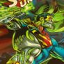 Superman Unchained #4 ! Jurgens & Rapmund 75th Anniversary Superman Reborn Variant Cover ! Limited 1 for 25 ! Rare ! Image 4