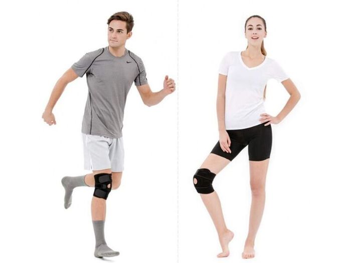 Adjustable Knee Support Braces Pair 2pcs | Lightweight & Breathable | New