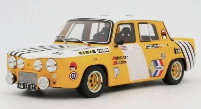 Renault 8 Gordini 1968 Group F OT1130 - Ottomobile - 1/18 - New In Box