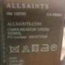 NEW All Saints Silk Dress Image 8