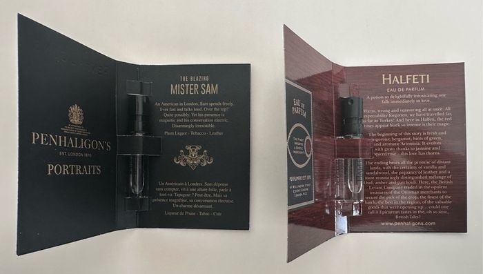 Official Perfume Samples and Miniatures