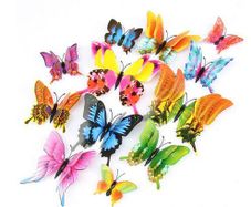 Double wing Butterflies with magnet