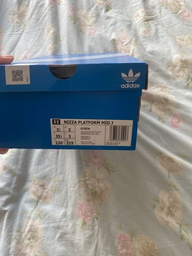 Adidas Nizza Platform shoes