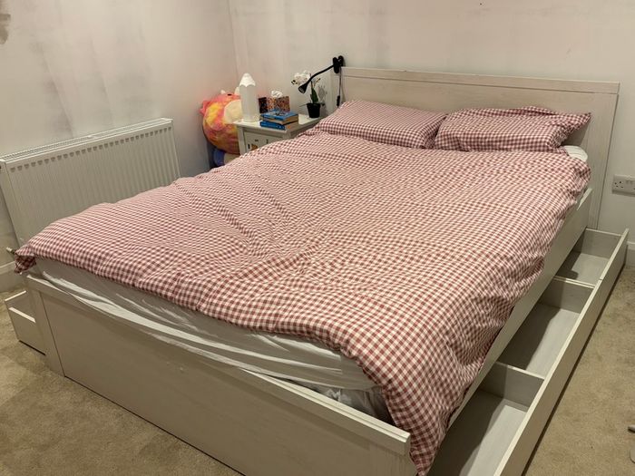 King Size Bed with Under Storage