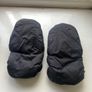 Pram gloves black Image 3