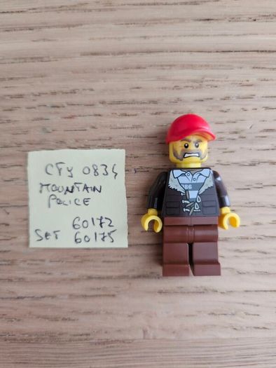 lego cty0834 mountain police, set 60172, 60175