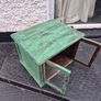 Small Vintage style  2 glass door counter  cabinet Image 10