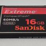 SanDisk Extreme 16GB CompactFlash CF Memory Card Image 2