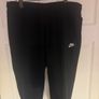 Nike black skinny ladies joggers size XL UK18 EU46 Postage included Image 2