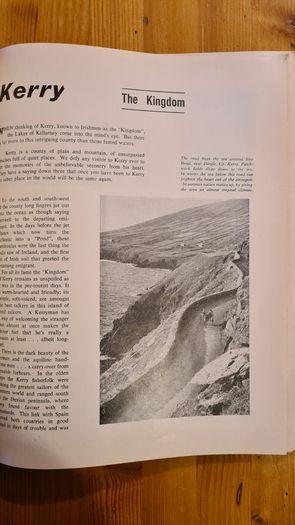 1966 See Ireland Adevrtising Tourist Book. The Scenic, Cultural And History. First Edition. Large Volume Book In Very Good Condition.