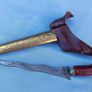 Vintage Javanese Kris hand forged letter opener Image 2