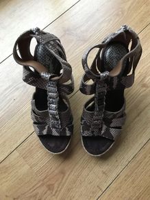 Ladies Clarks Wedge Sandals