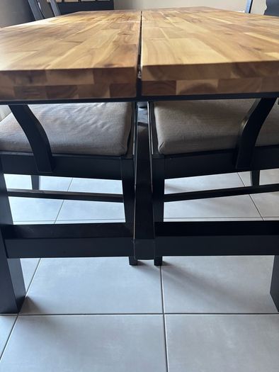 table and chairs