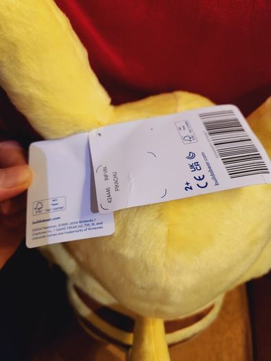 Pikachu 17 Inch Plush Build a Bear Rare NEW